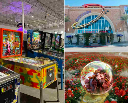 Las Vegas activities cover photo collage