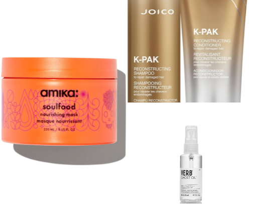 Favorite Hair Products cover photo collage