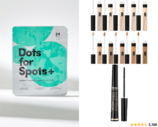 Beauty goodies cover photo collage