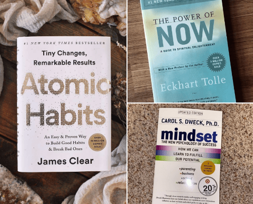 Buku Pengembangan Diri cover photo collage