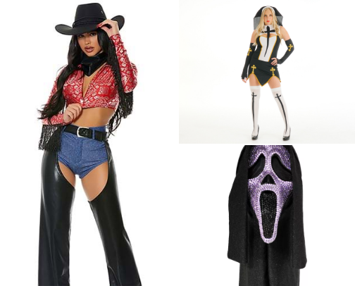 Hot and spicy Halloween costumes 🎃🌶️🔥 cover photo collage