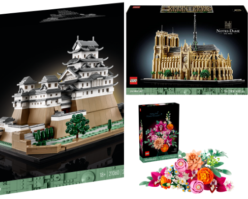 BEST LEGO sets that are NOT only for kids ❤️ cover photo collage