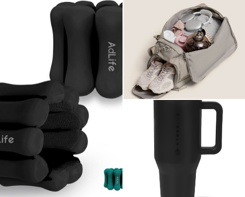 Gym Accessories cover photo collage