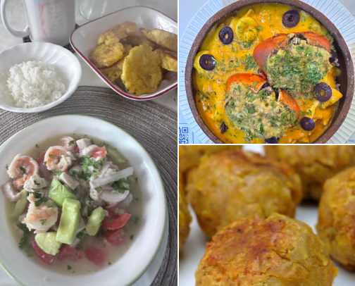 Travel foods from Guayaquil, Ecuador cover photo collage
