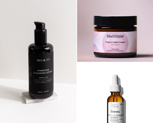 Make your skin zing with these low tox skincare products (Australian list) cover photo collage