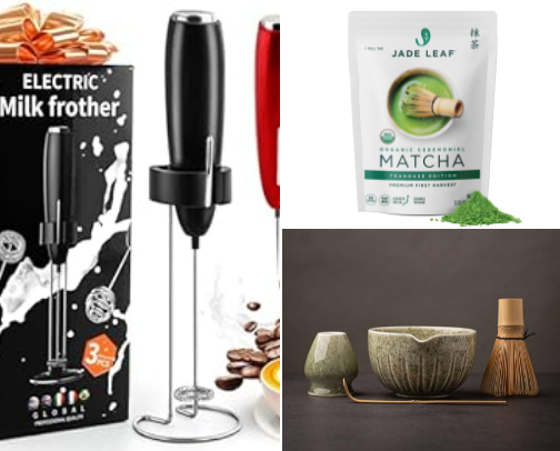 Essentials for the Perfect Home Matcha cover photo collage