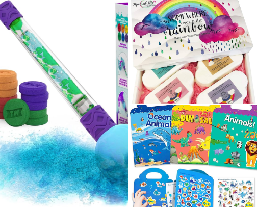 Toddler Stocking Stuffers! cover photo collage