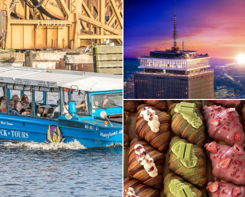 Touring Boston, MA cover photo collage