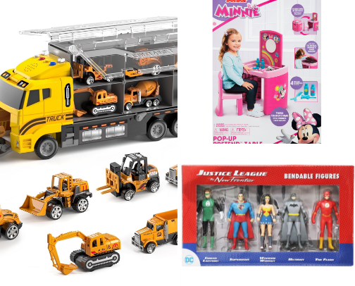 Toys cover photo collage
