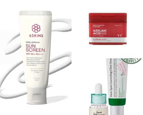 Skincare cover photo collage