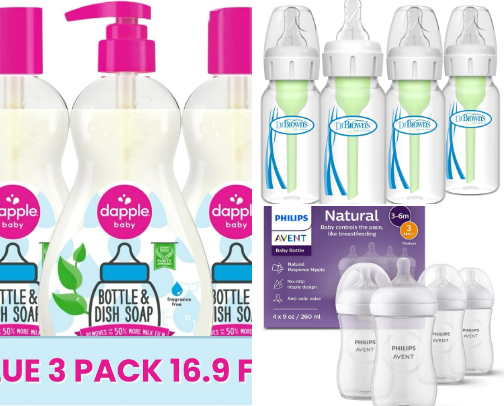 Baby products cover photo collage