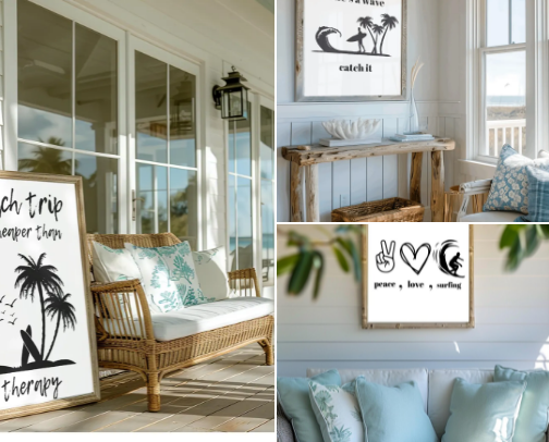 Wall decor cover photo collage