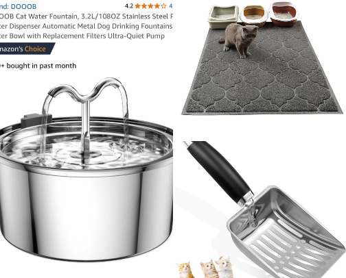 Cat Recommendations cover photo collage