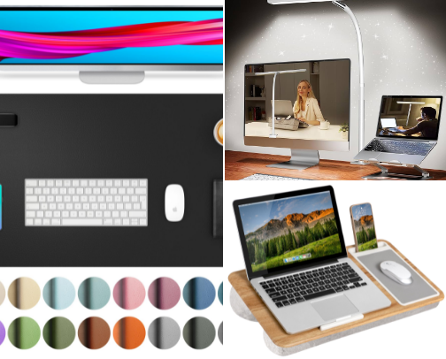 Work-from-Home Essentials" cover photo collage