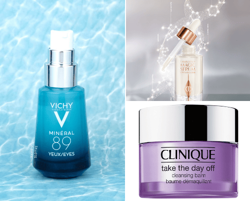 Skin care cover photo collage
