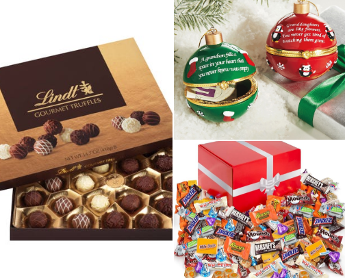 Holidays gifts ideas cover photo collage