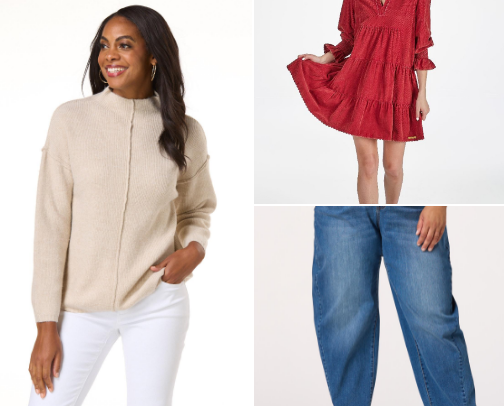 Winter Clothing Haul cover photo collage