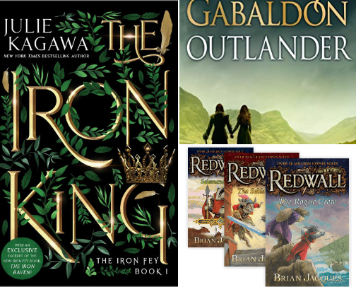 My favorite book recs cover photo collage