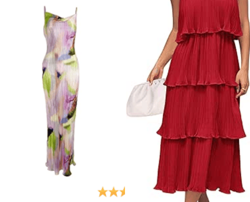 Vacation dresses cover photo collage