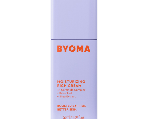 Byoma Moisturizing rich cream cover photo collage