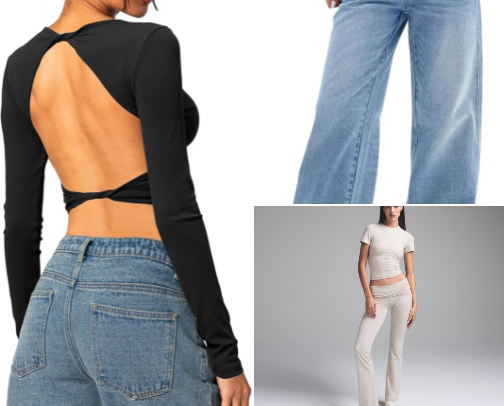 college girl fashion cover photo collage