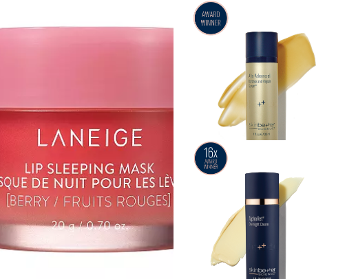 Beauty & Skincare cover photo collage