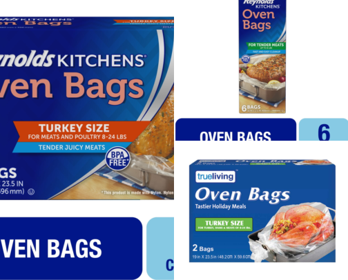 Disposable Roasting Bags That Keep My Turkey Juicy So I Never Scrub a Pan Again cover photo collage