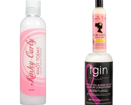 Low Porosity Natural Hair products cover photo collage