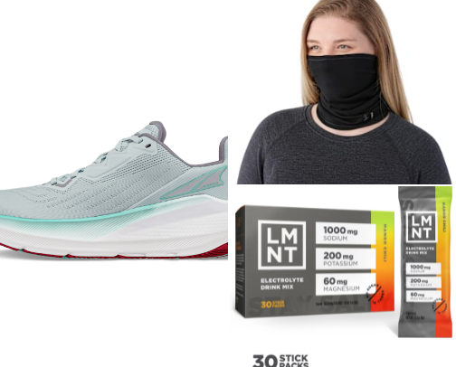 Winter Running Essentials cover photo collage