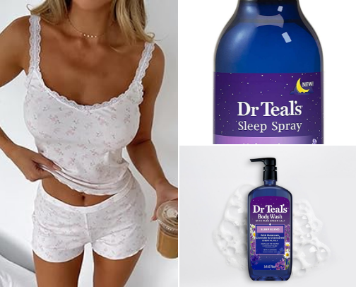 My Night Time Routine cover photo collage