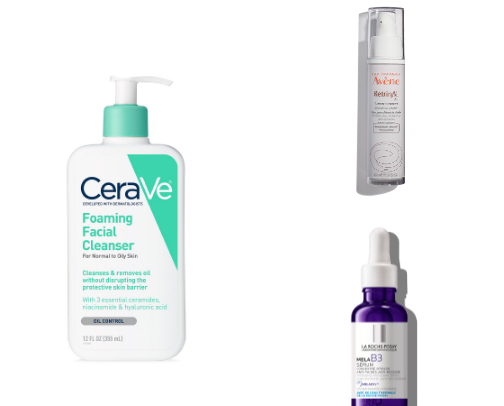 My top tier skincare cover photo collage