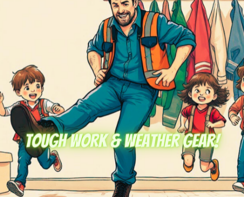 Tough Work and Weather Gear! cover photo collage