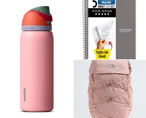 back to school essentials📚 cover photo collage