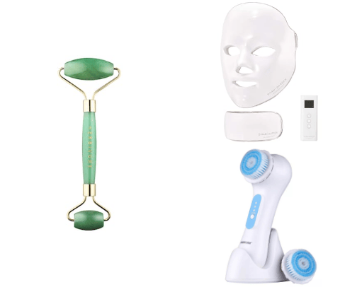 Skin Care Tools - secret to archiving clear, radiant and glowing skin cover photo collage
