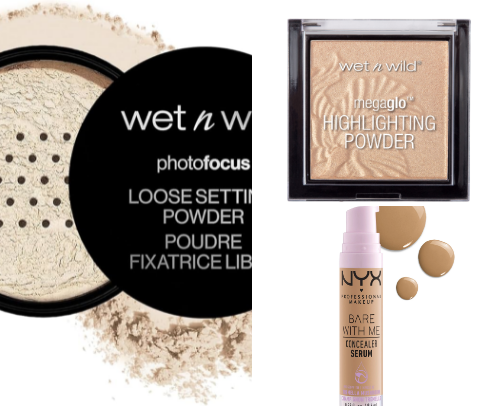 Affordable(ish) makeup cover photo collage