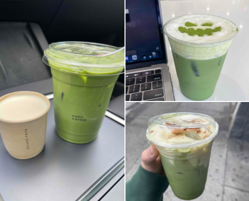 matcha/coffee recommendations in los angeles/socal area cover photo collage