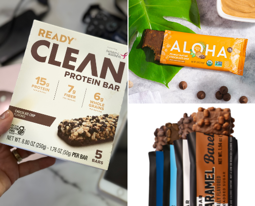 15 Protein Bars That Don’t Taste Like Cardboard. cover photo collage