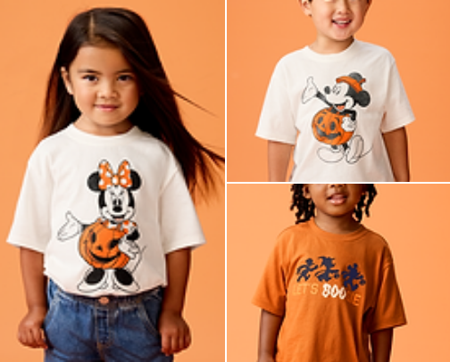Old Navy Fall x Disney 🎃 cover photo collage