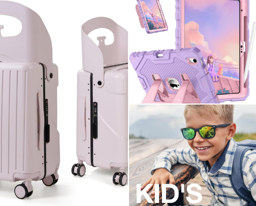 Travel with Kids cover photo collage