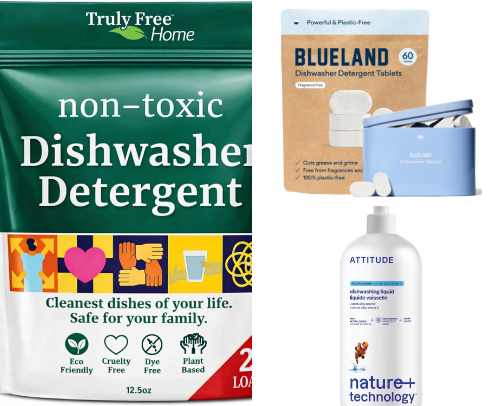 Clean Dishes with Clean Ingredients cover photo collage