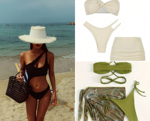 A Peek Inside My Poolside Wardrobe cover photo collage