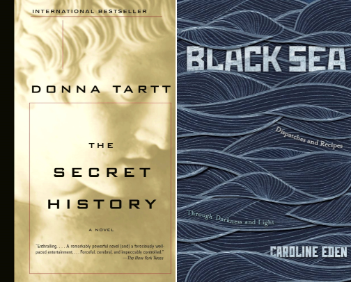 "The Secret History" Readalikes for the Coziest Post-Christmas Reading Marathon cover photo collage