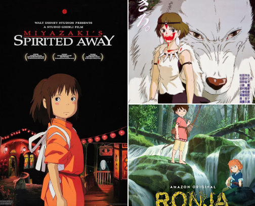 Studio Ghibli Favorites cover photo collage