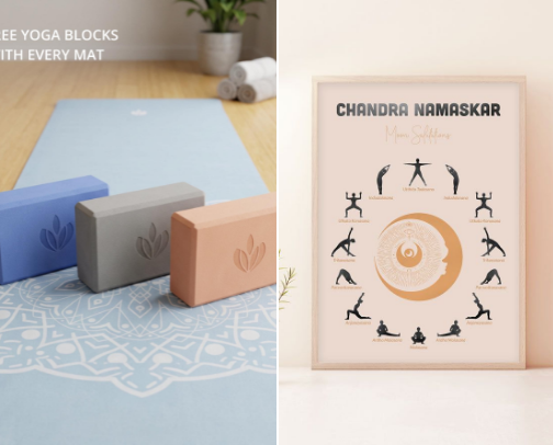 Yoga & Meditation & Intuition cover photo collage