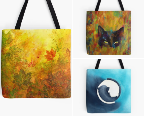 Unique tote bags for the artsy lifestyle cover photo collage