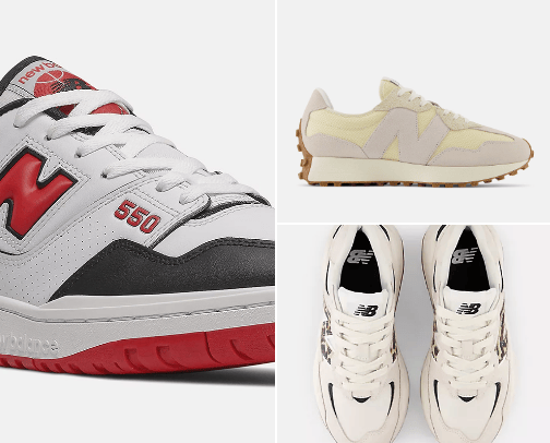 Sneakers cover photo collage