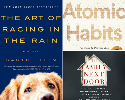 My favorite book recs cover photo collage