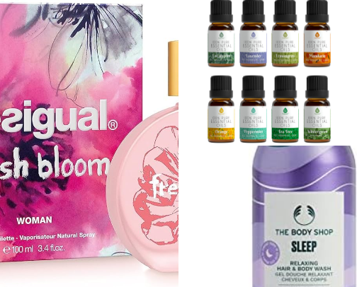 Perfume and Aromatherapy cover photo collage