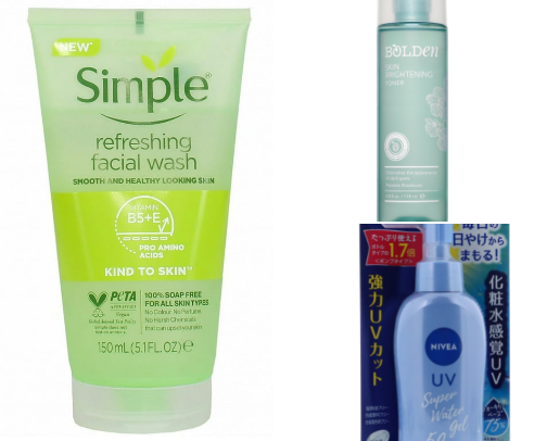 Your Simple Skincare Routine cover photo collage