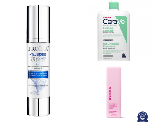 Skincare 🎀 cover photo collage
